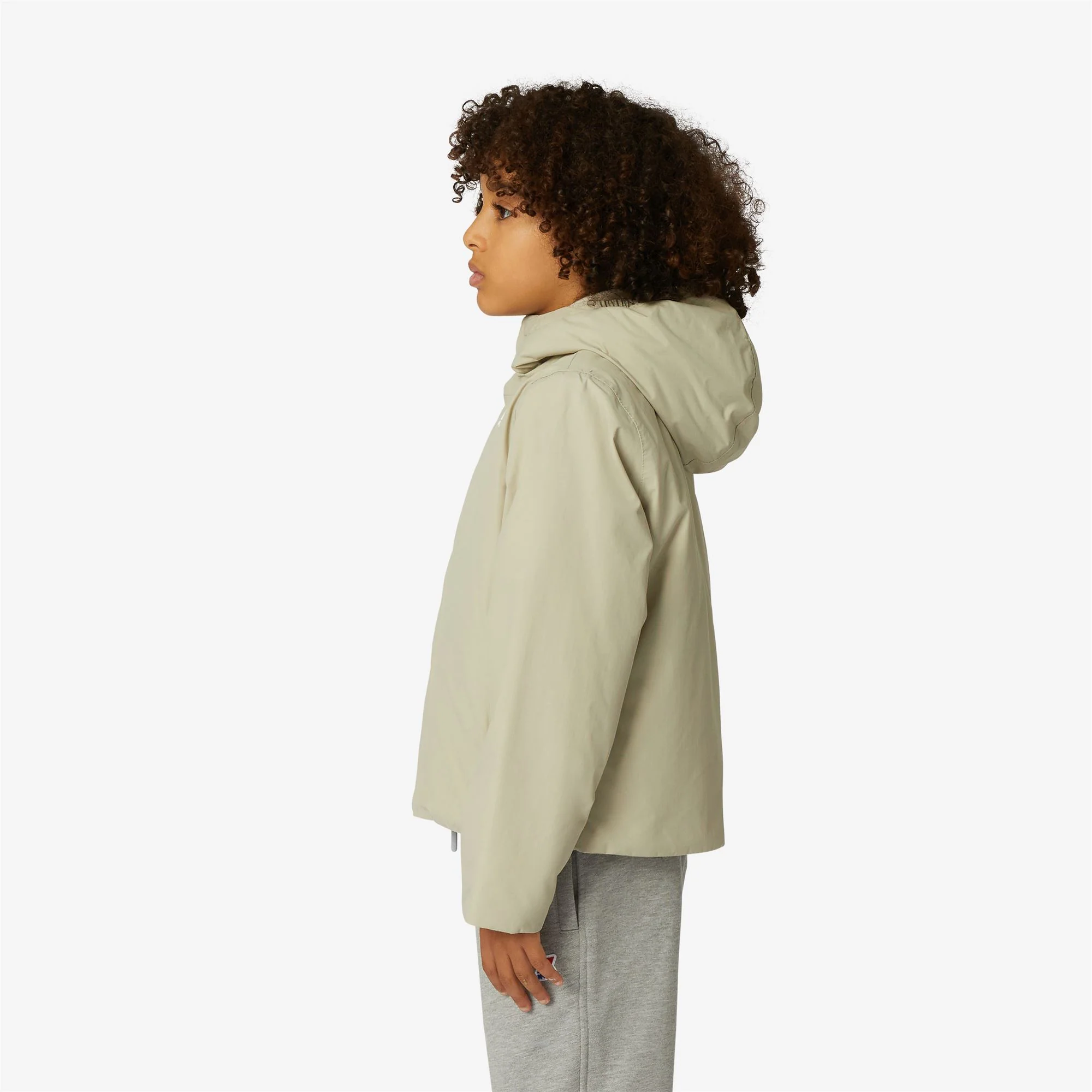 P.  JACK RIPSTOP MARMOTTA - Jackets - Short - Boy - BEIGE GREY-GREY GOAT - Image 4