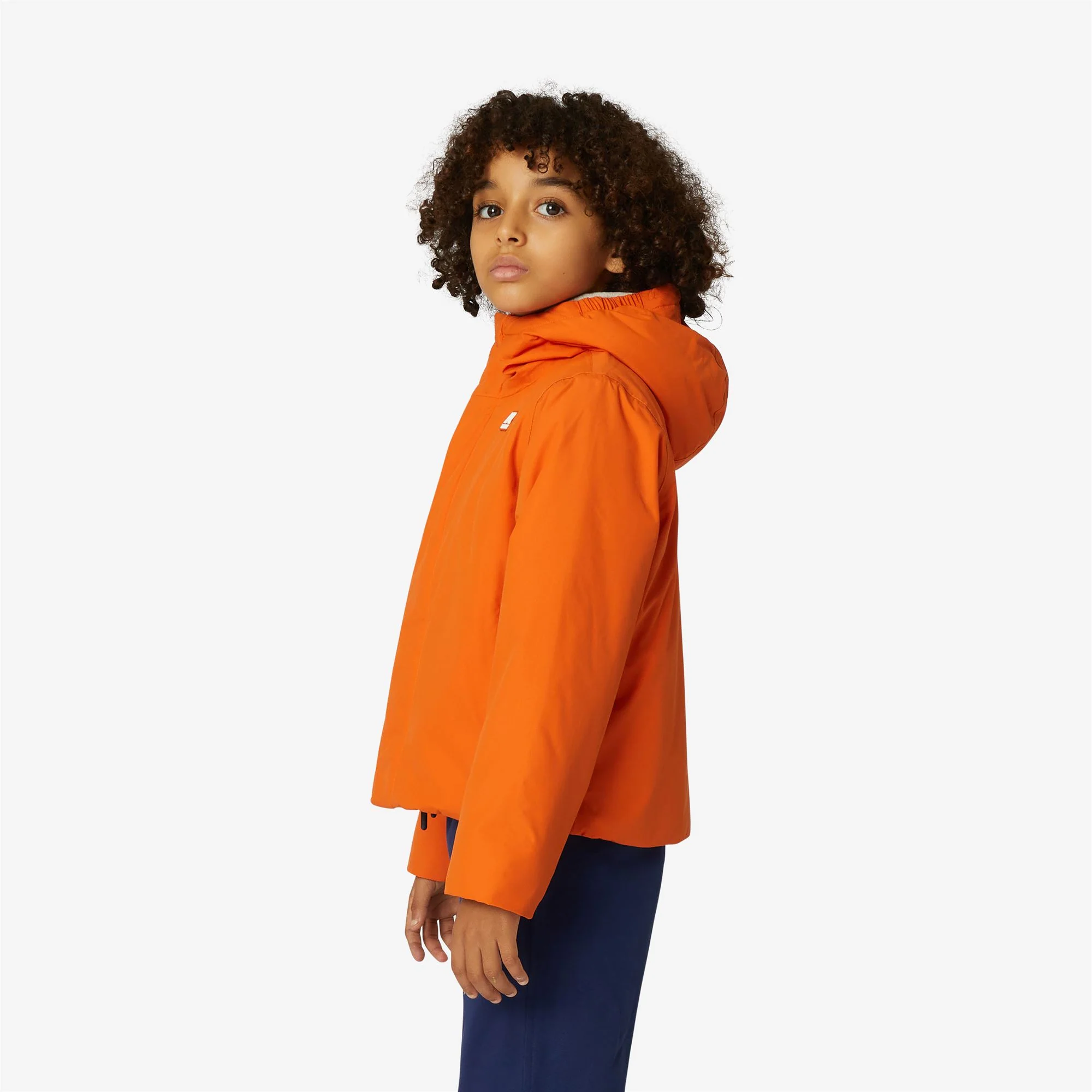 P.  JACK RIPSTOP MARMOTTA - Jackets - Short - Boy - ORANGE RUST-GREY GOAT - Image 4
