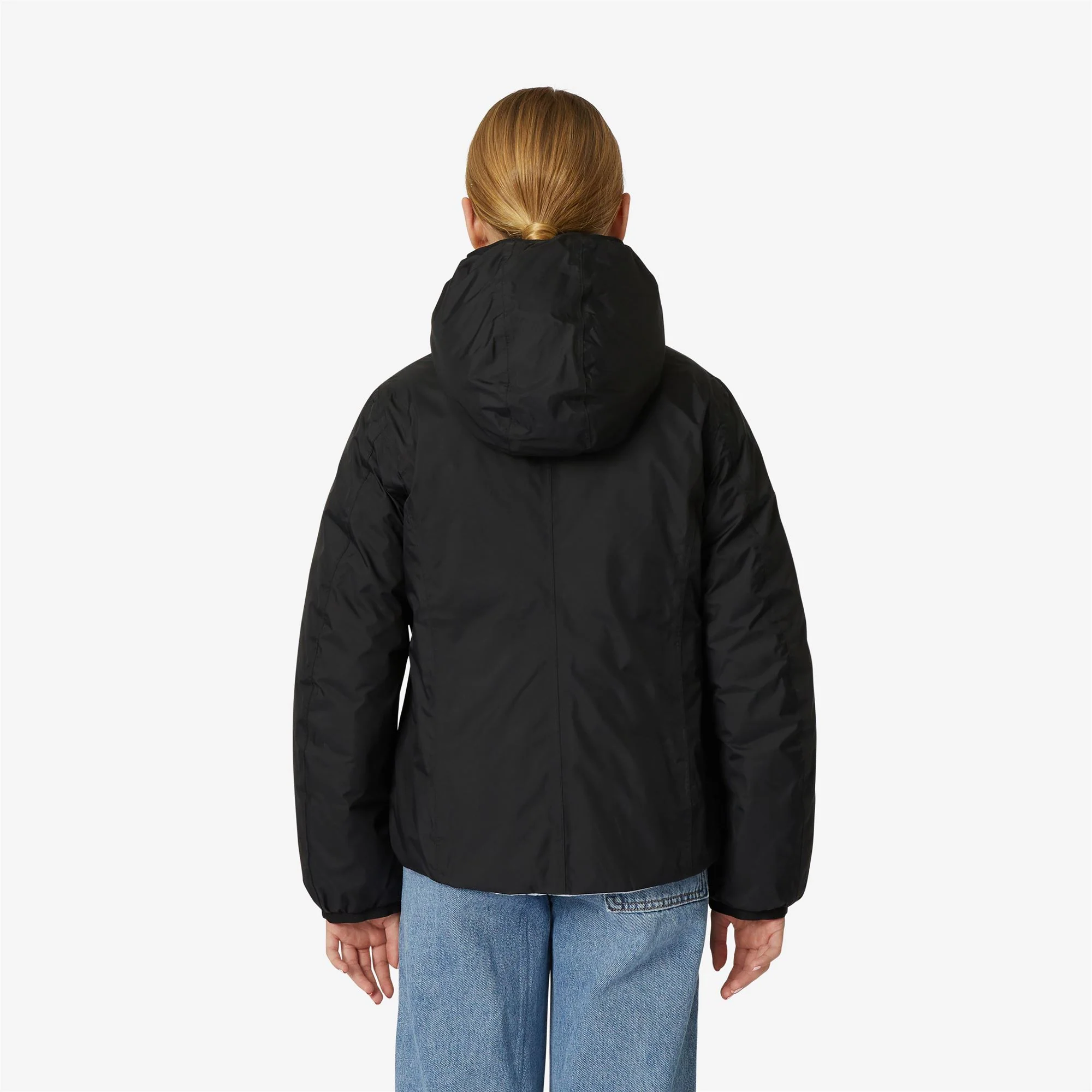 P. LILY THERMO PLUS.2  REVERSIBLE - Jackets - Short - Girl - BLACK PURE-GREY LT - Image 6