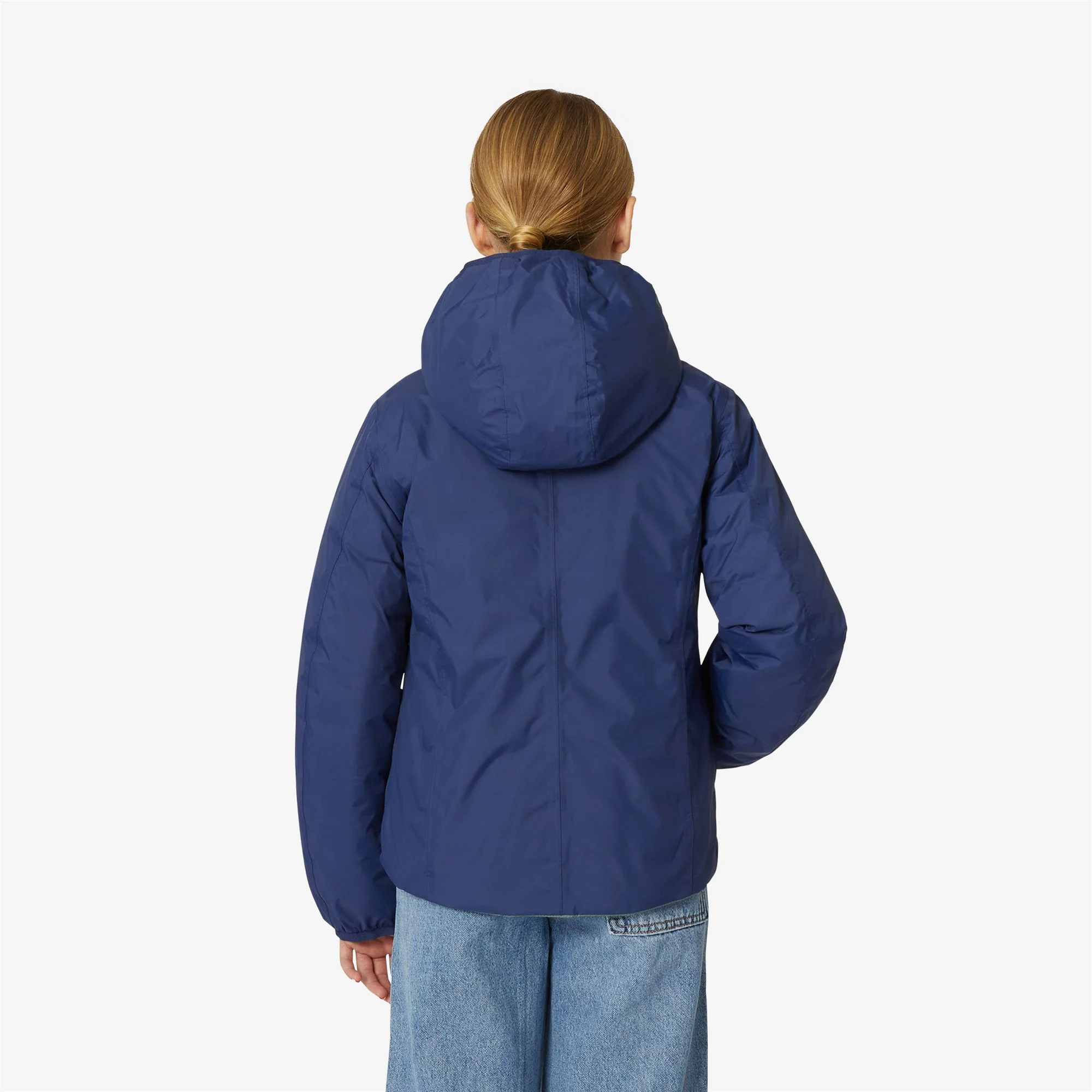 P. LILY THERMO PLUS.2  REVERSIBLE - Jackets - Short - Girl - BLUE MEDIEVAL-GREEN LAUREL - Image 6